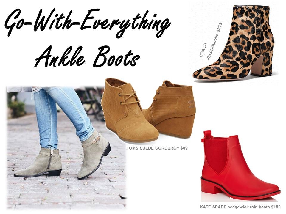 รองเท้า แบบ Ankle Boots