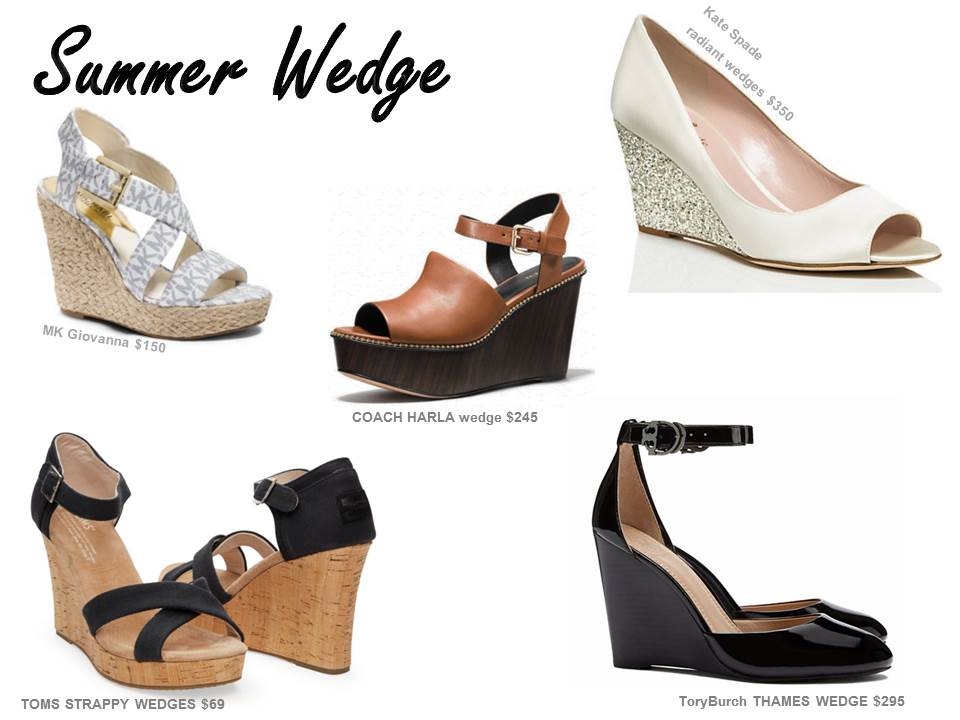 รองเท้า แบบ Summer Wedge