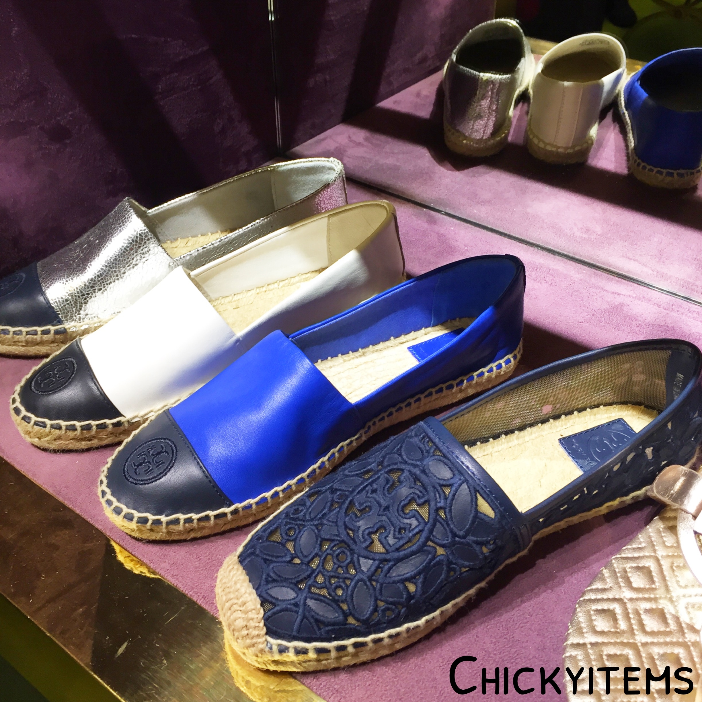 [Review] รองเท้า TORY BURCH COLOR-BLOCK FLAT ESPADRILLE