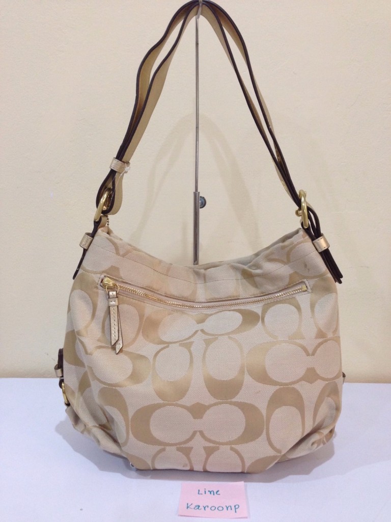 COACH 24CM SIGNATURE DUFFLE