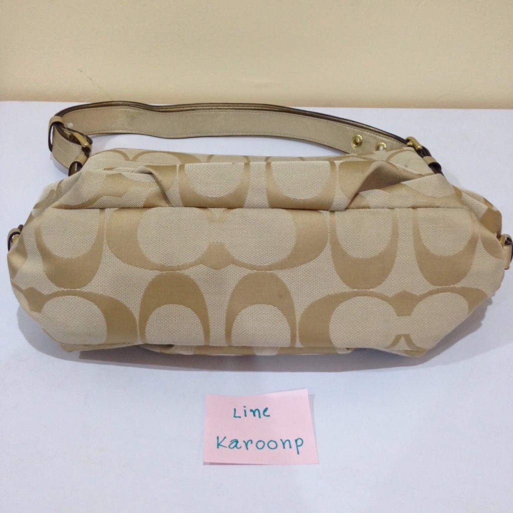 COACH 24CM SIGNATURE DUFFLE